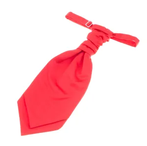 Adults Ruche Tie Scarlet