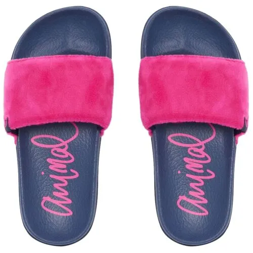 Animal Girls Slider Flip Flops