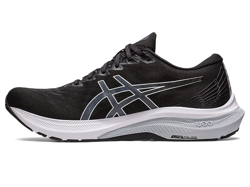 Asics GT-2000 11 Wide (2E) - Mens - Black/White