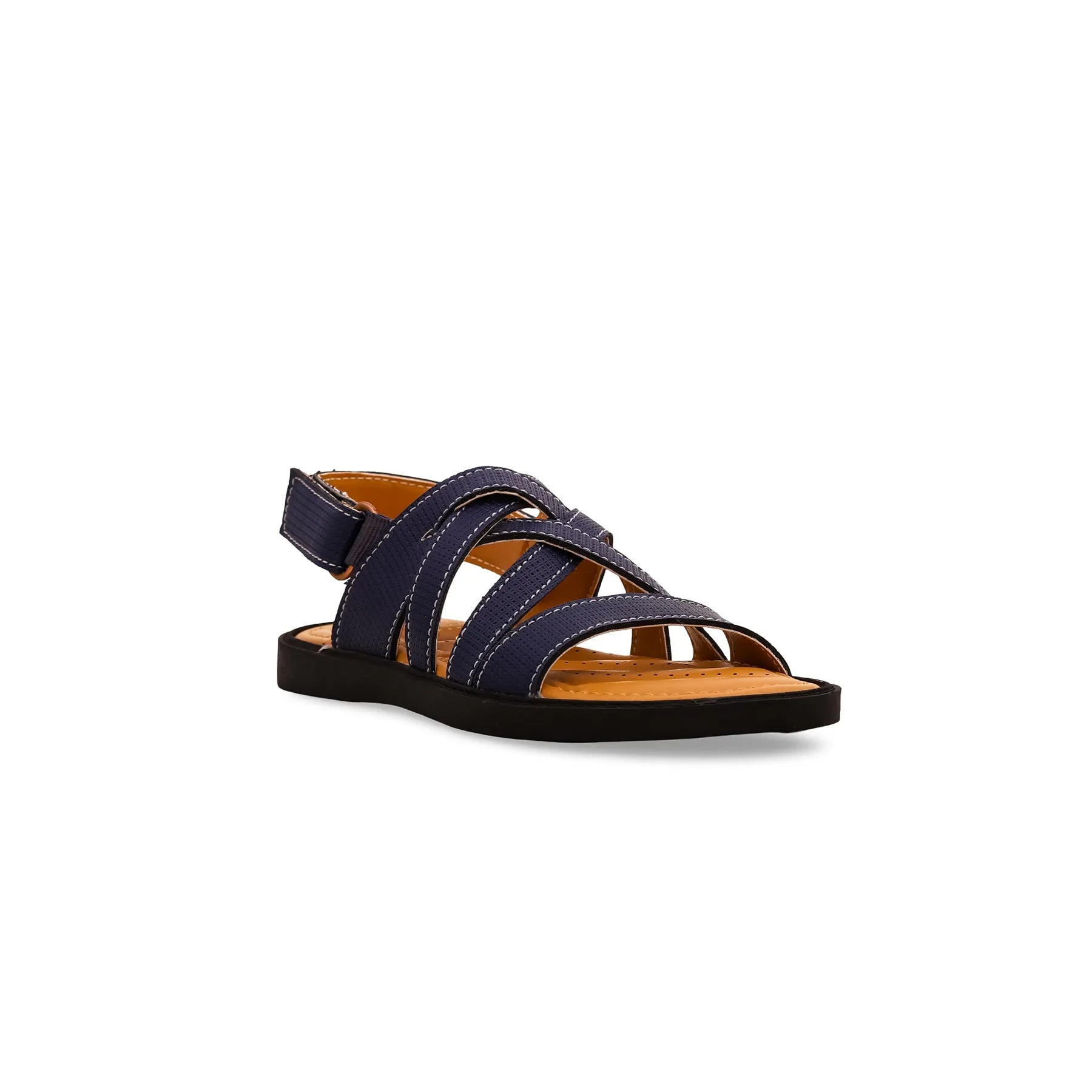 Boys Navy Formal Sandal KD9552