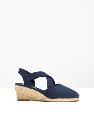 Bpc Bonprix Collection wedge sandals, blue