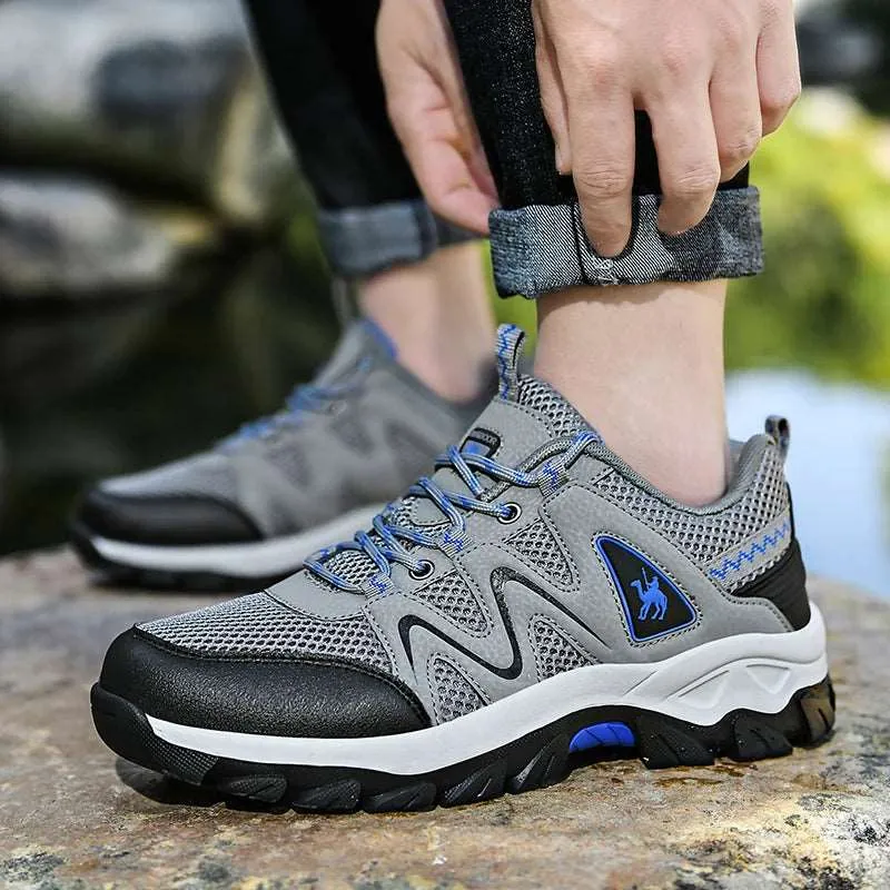 Breathable Mesh Mountain Hiking Sneakers