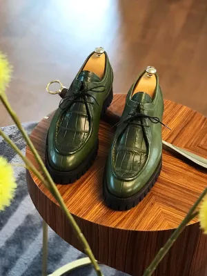 Buy Green Genuine Leather Boots by GentWith.com