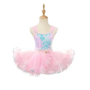 Children Ballet Dress Girls Sequined Princess Tutu Costume