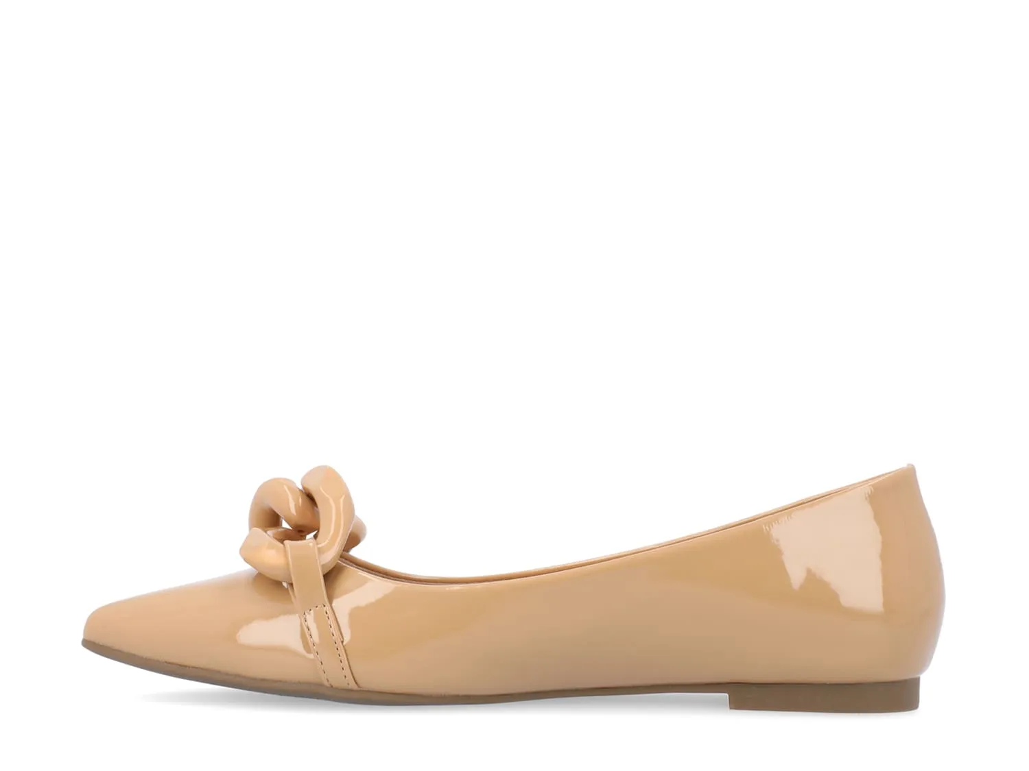 Clarene Ballet Flats from the Journee Journee Collection, Tan