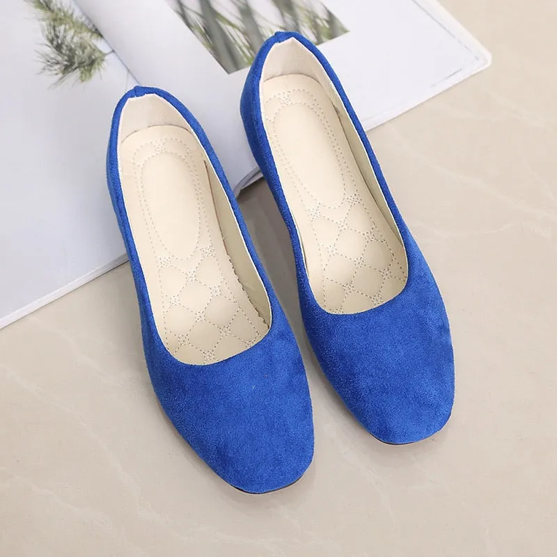 Comfortable and Casual Flat Ballerina Shoes