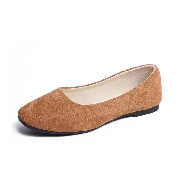 Comfortable and Casual Flat Ballerina Shoes