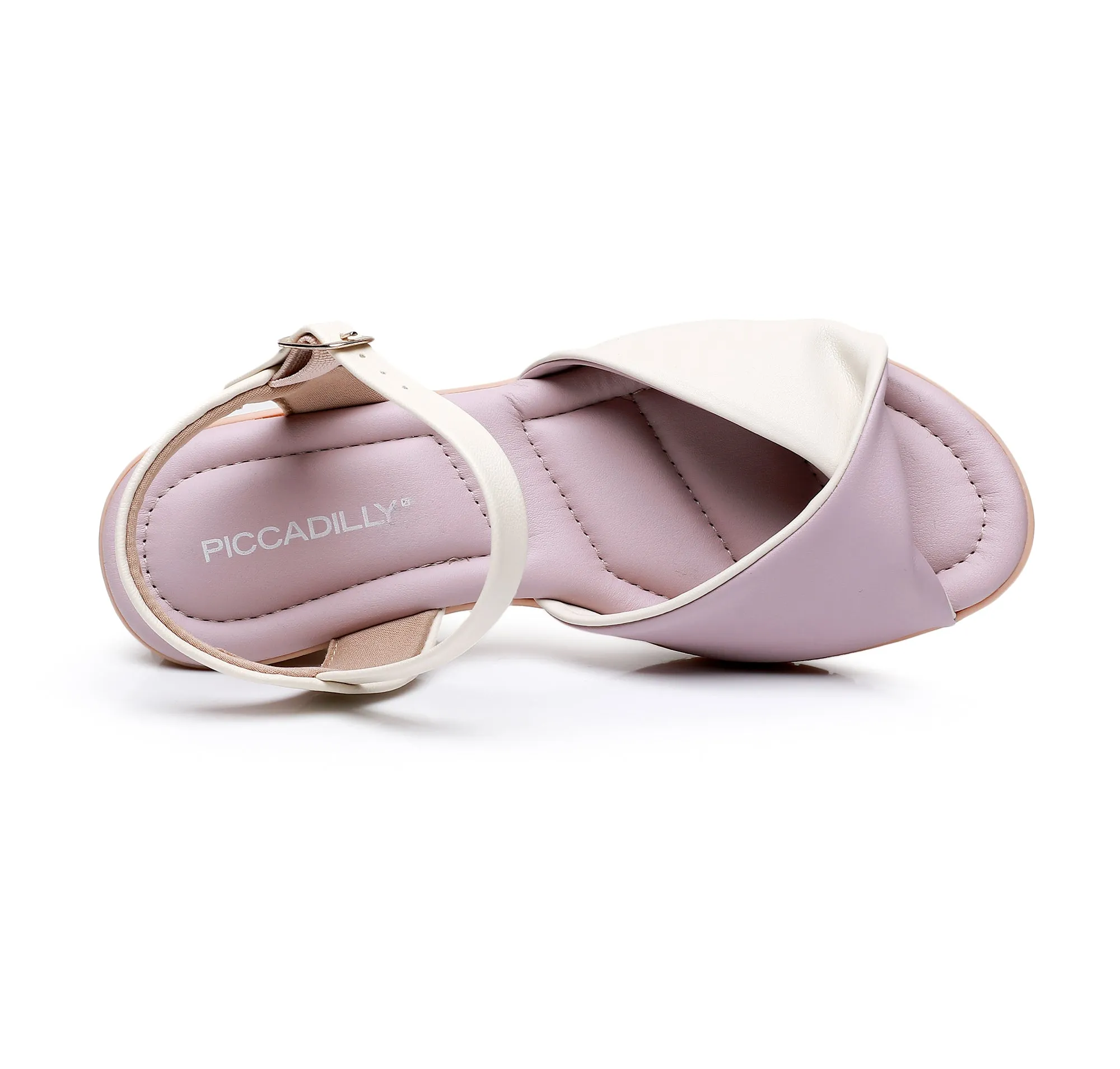 Comfy Stride Wedge Sandals - Lavender (163.013)