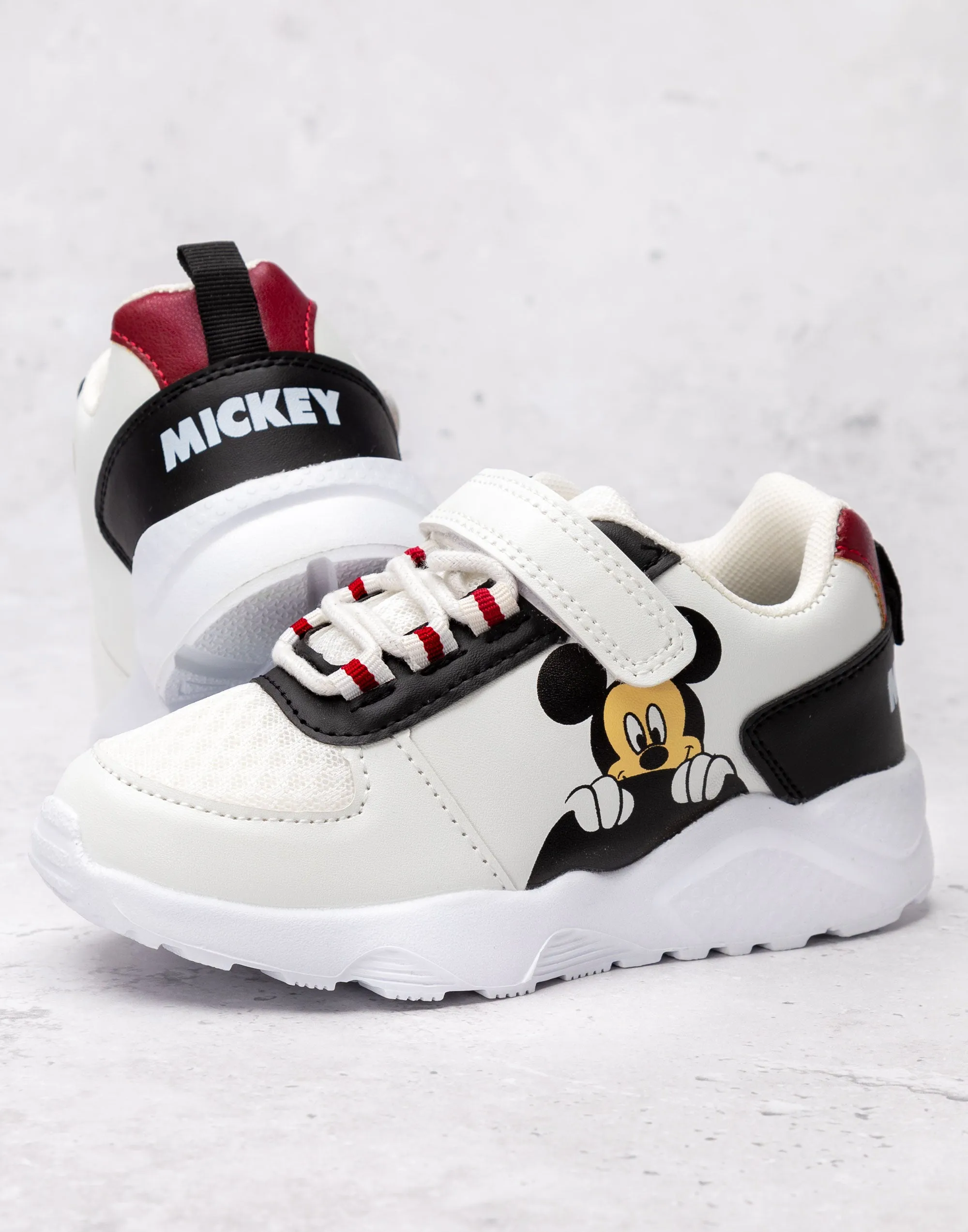 Disney Mickey Mouse Kids Sport Shoes White