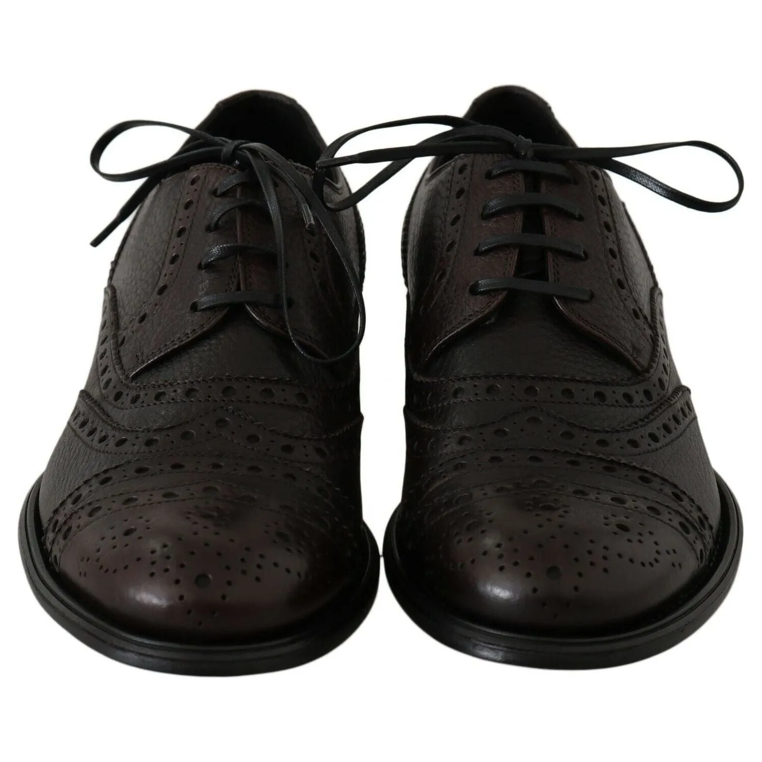 Dolce & Gabbana Elegant Wingtip Derby Dress Shoes