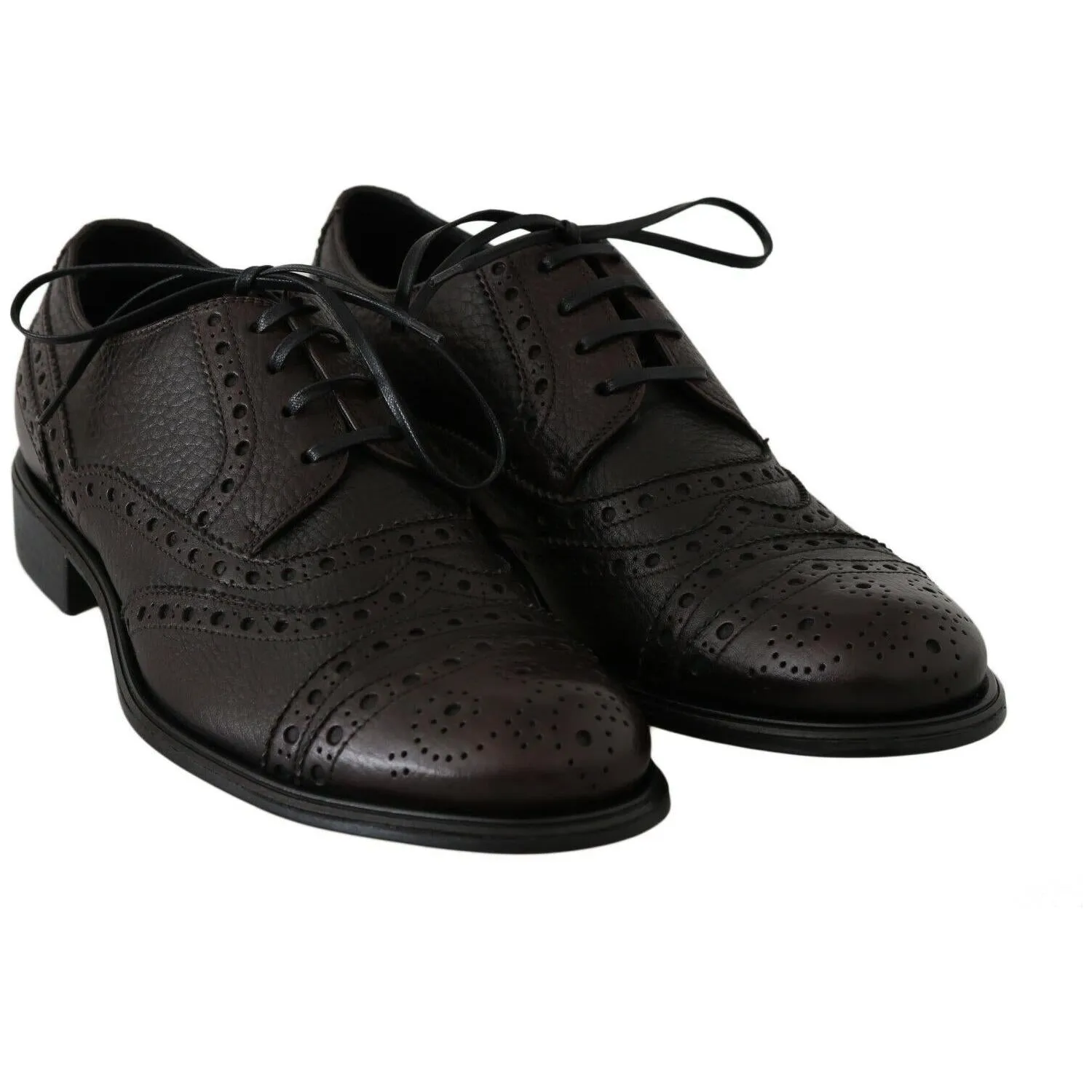 Dolce & Gabbana Elegant Wingtip Derby Dress Shoes