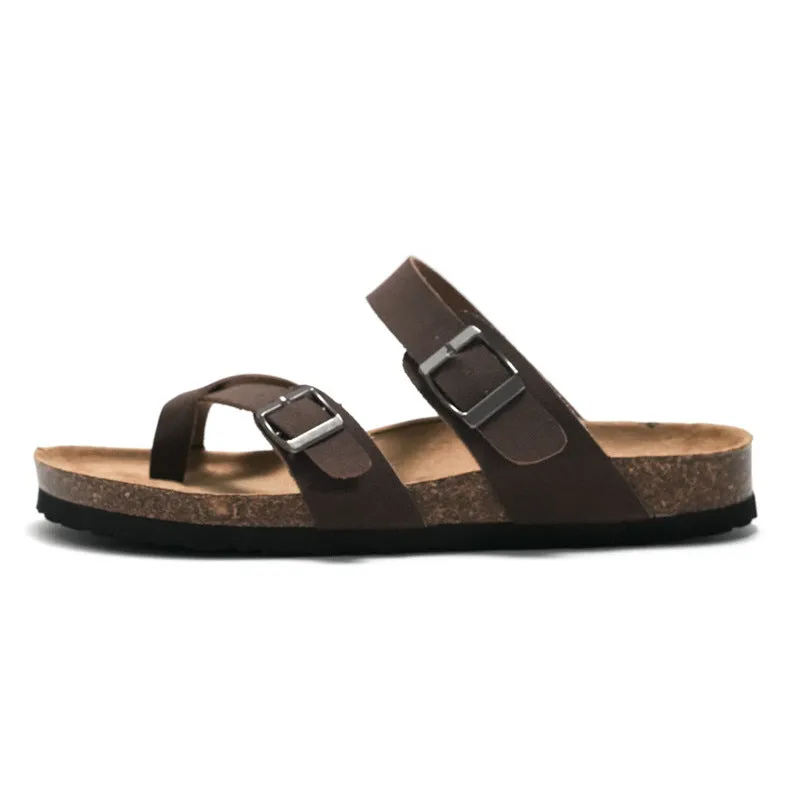 Fashionable Leather Causal Comfort Beach Sandals