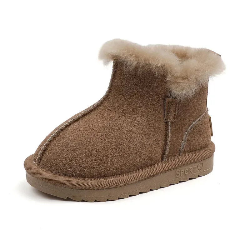 Furry Plushie Snowie Boots