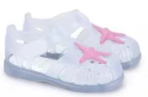 Igor Tobby V Estrella Sandals - Blanco / Fucsia