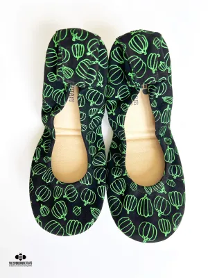 Jack Printed Suede - Black and green