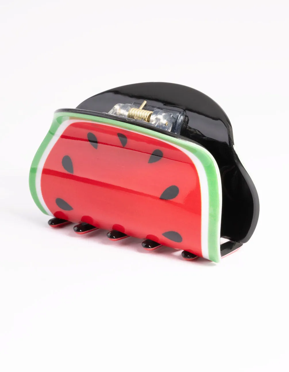 Kids Acrylic Watermelon Claw Clip