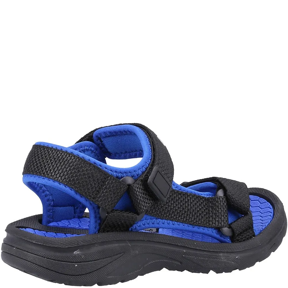 Kids Bodiam Recycled Sandals Black/Navy