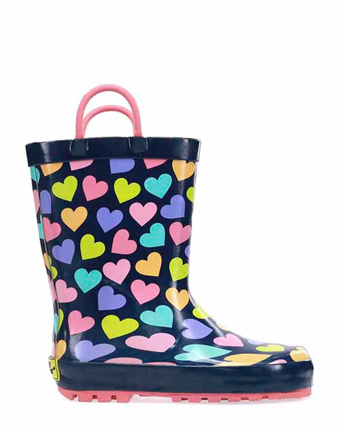 Kids Happy Hearts Rain Boot - Multi