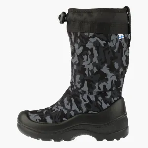 Kids´ winter boots Lumilukko, Black Ghost