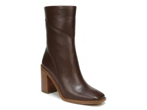 Leather boots Franco Sarto Stevie, dark brown