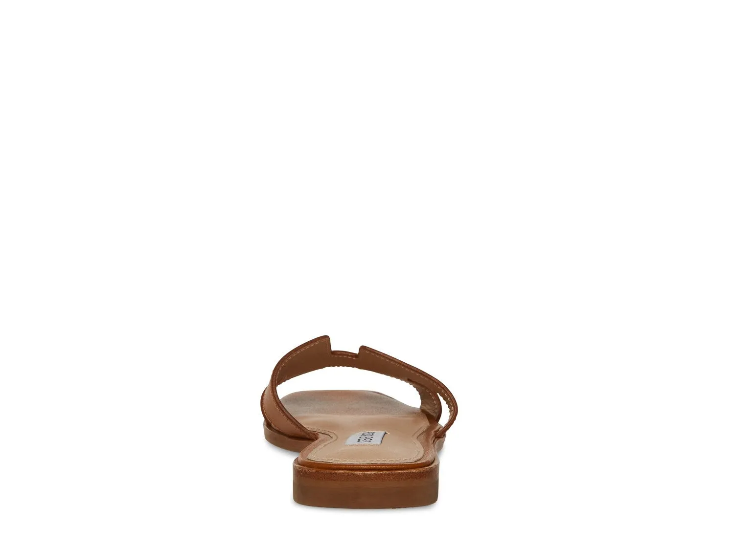 Leather sandals Steve Madden Hayden, cognac