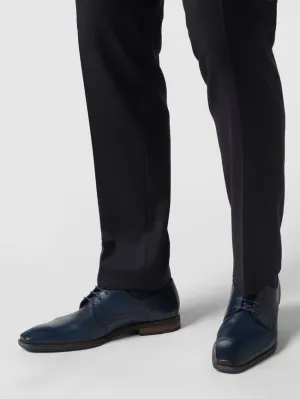 Lloyd smooth leather derby, dark blue