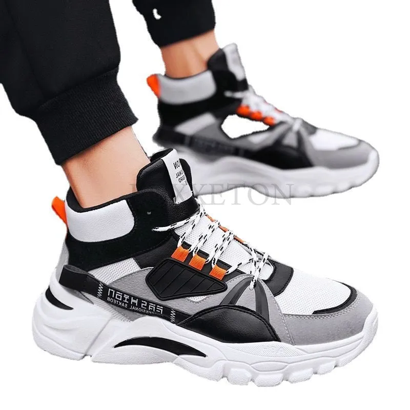 Men's Winter Boots Fashion Thick Bottom Non-slip Warm Winter Shoes For Men - MSWRB50420