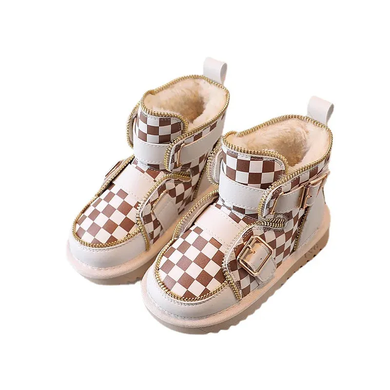 MOF Kids Fashionable Children’s Autumn-Winter Boots