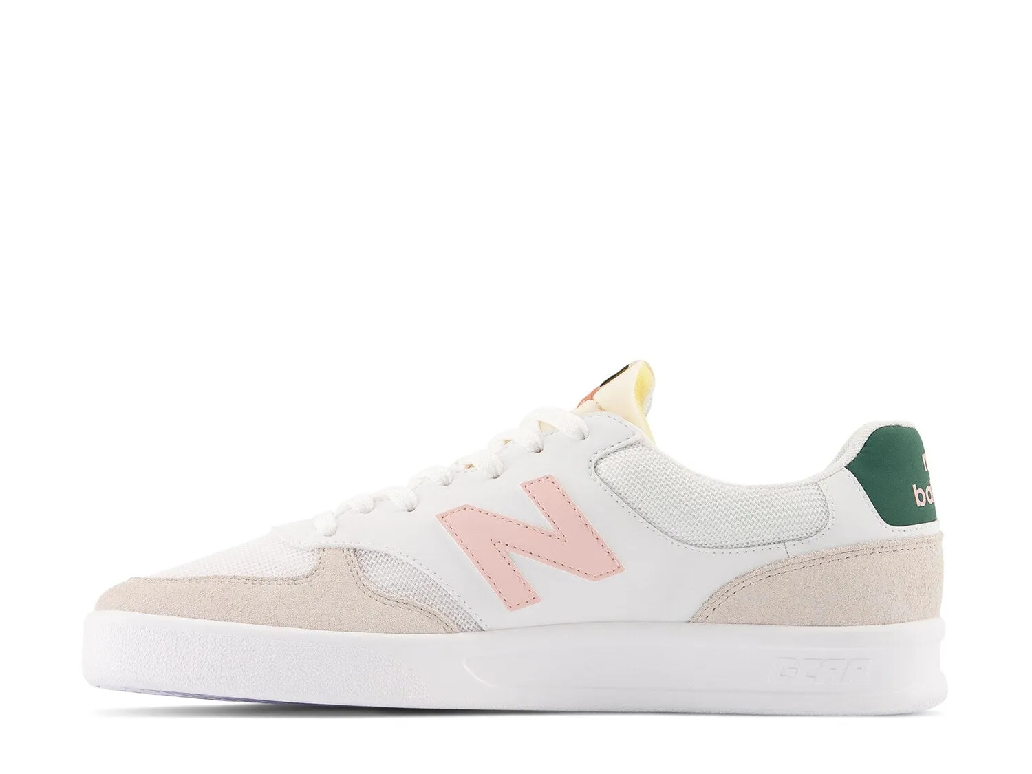 New Balance CT300 v3 Court sneakers, white/pink