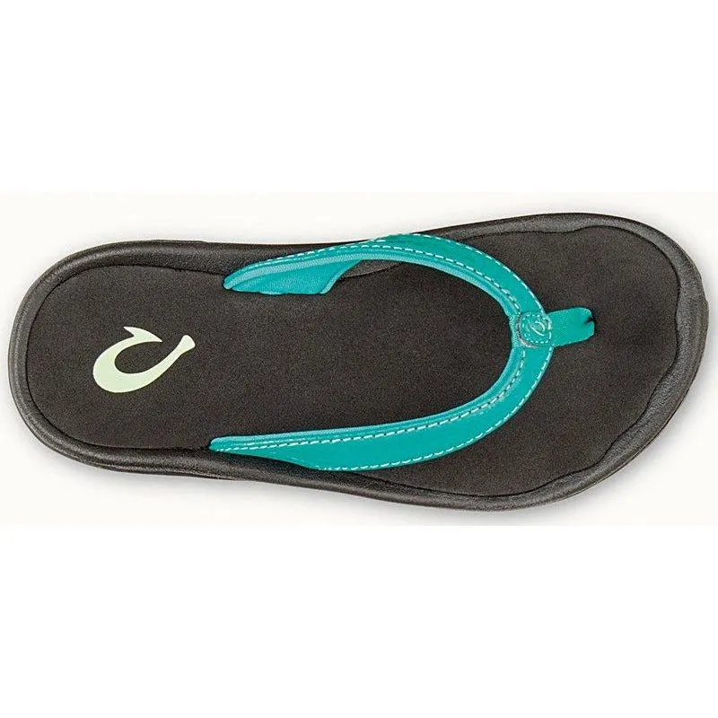 Olukai Kulapa Kai Girls Sandal - Pink-Black