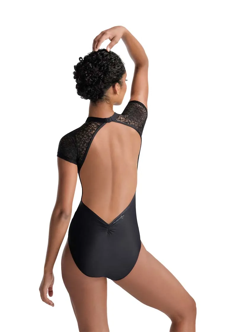 ON SALE Nicolette Cap Sleeve Leotard