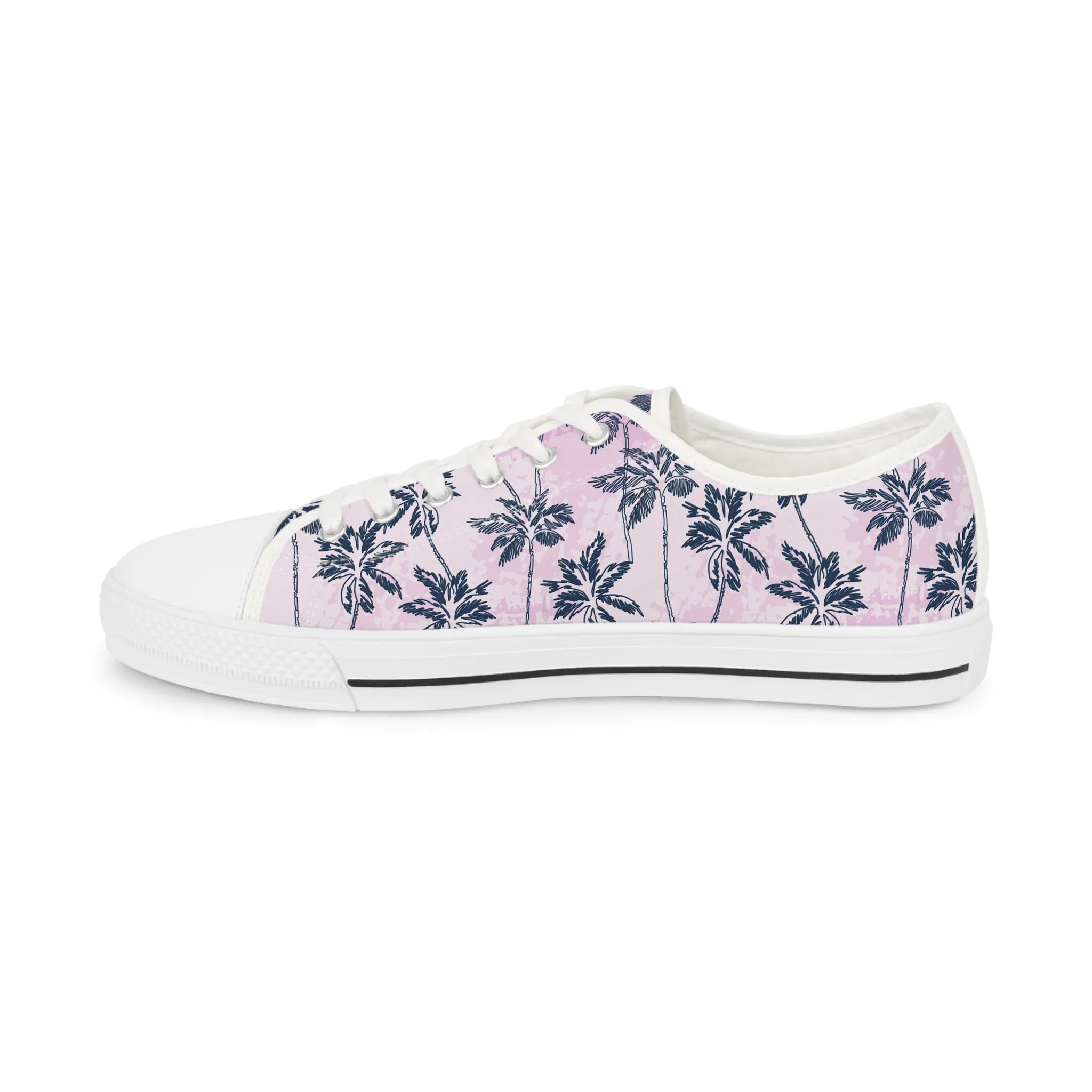 Palm Trees Men's Low Top Sneakers