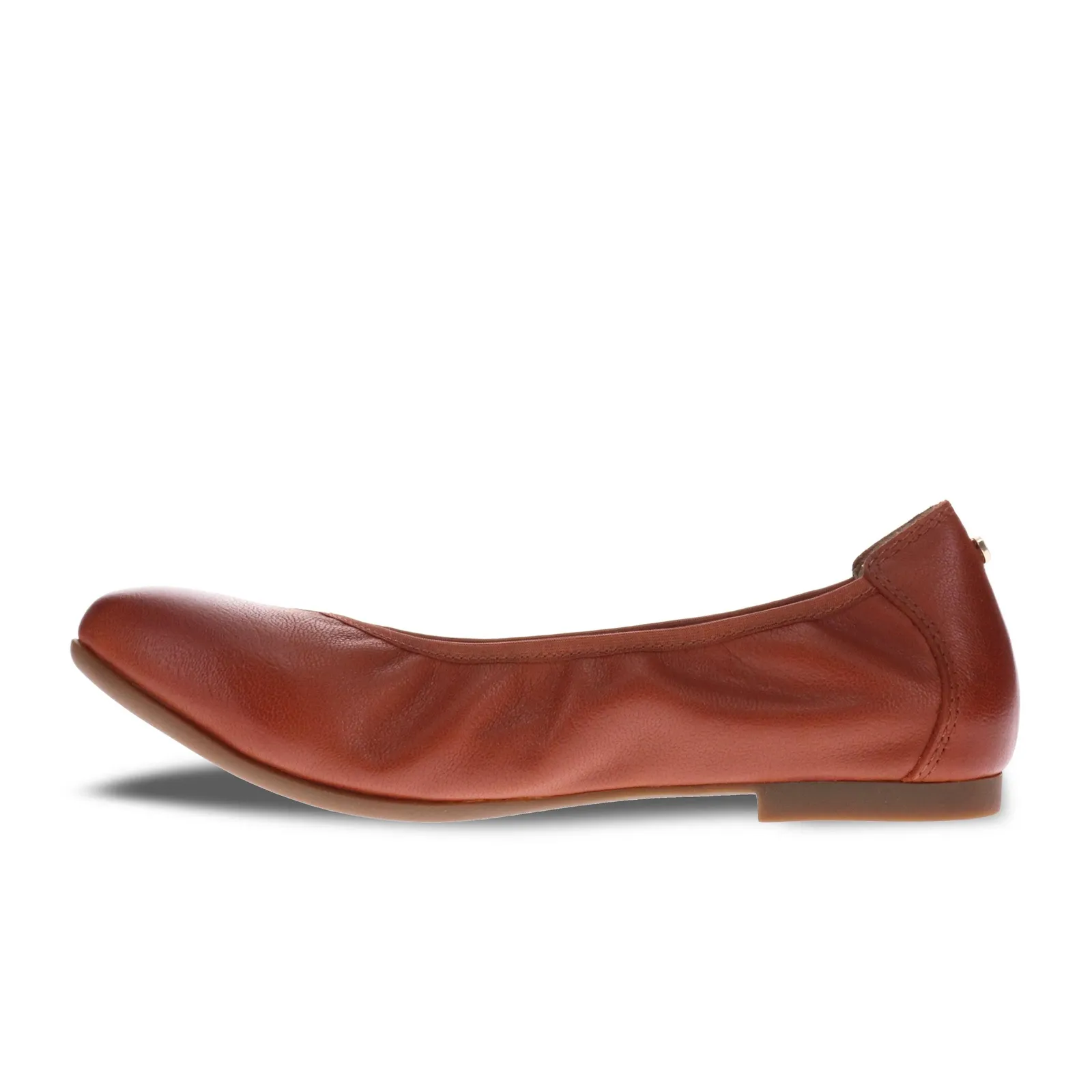 Revere Nairobi Ballet Flat (Women) - Cognac Lazer