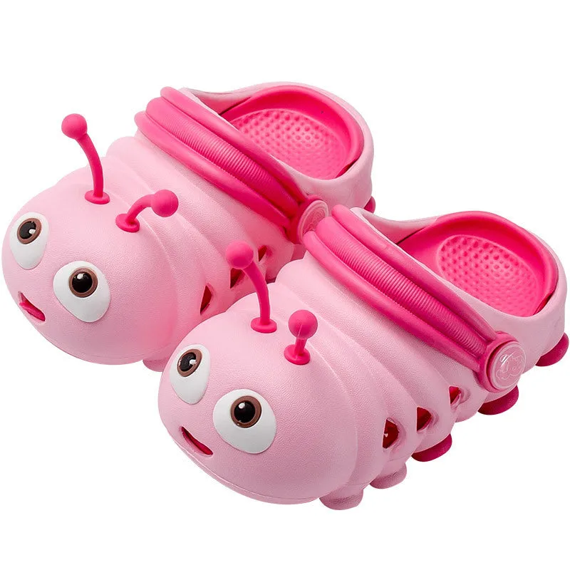 Summer Baby Lightweight Cartoon Non-slip EVA Soft Bottom Hole Shoes