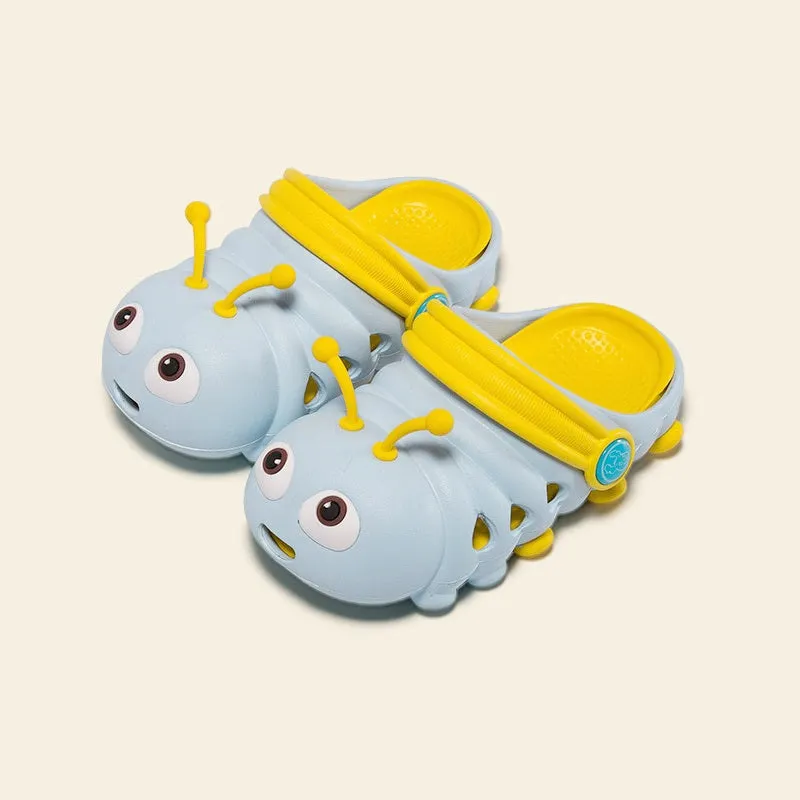 Summer Baby Lightweight Cartoon Non-slip EVA Soft Bottom Hole Shoes