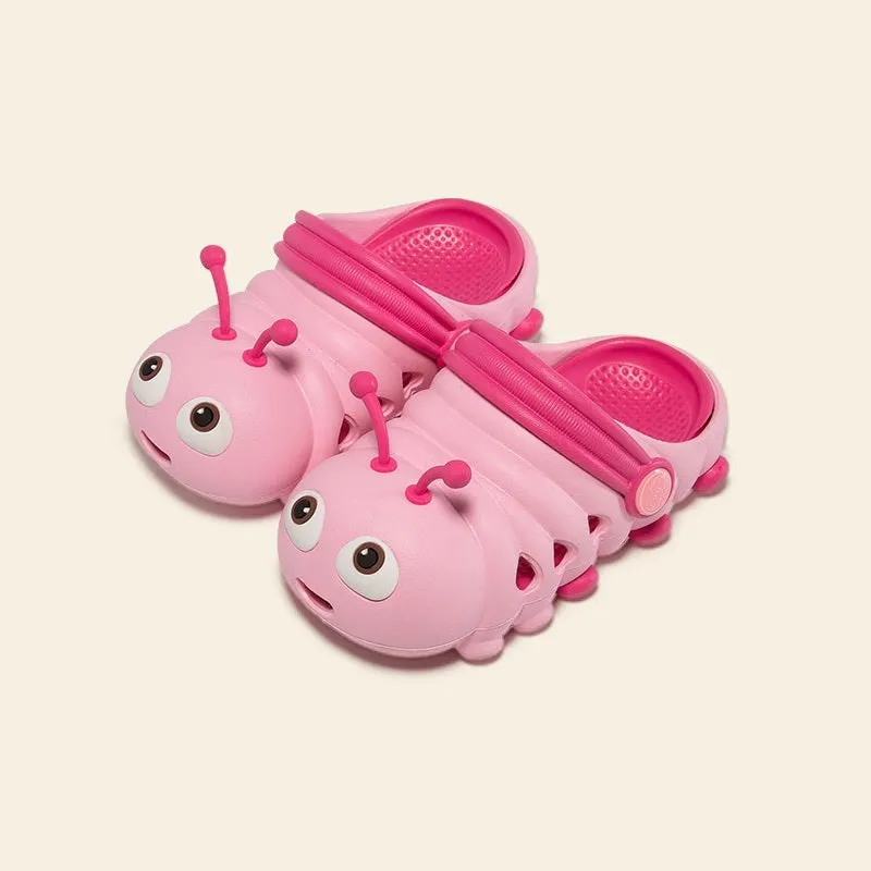 Summer Baby Lightweight Cartoon Non-slip EVA Soft Bottom Hole Shoes