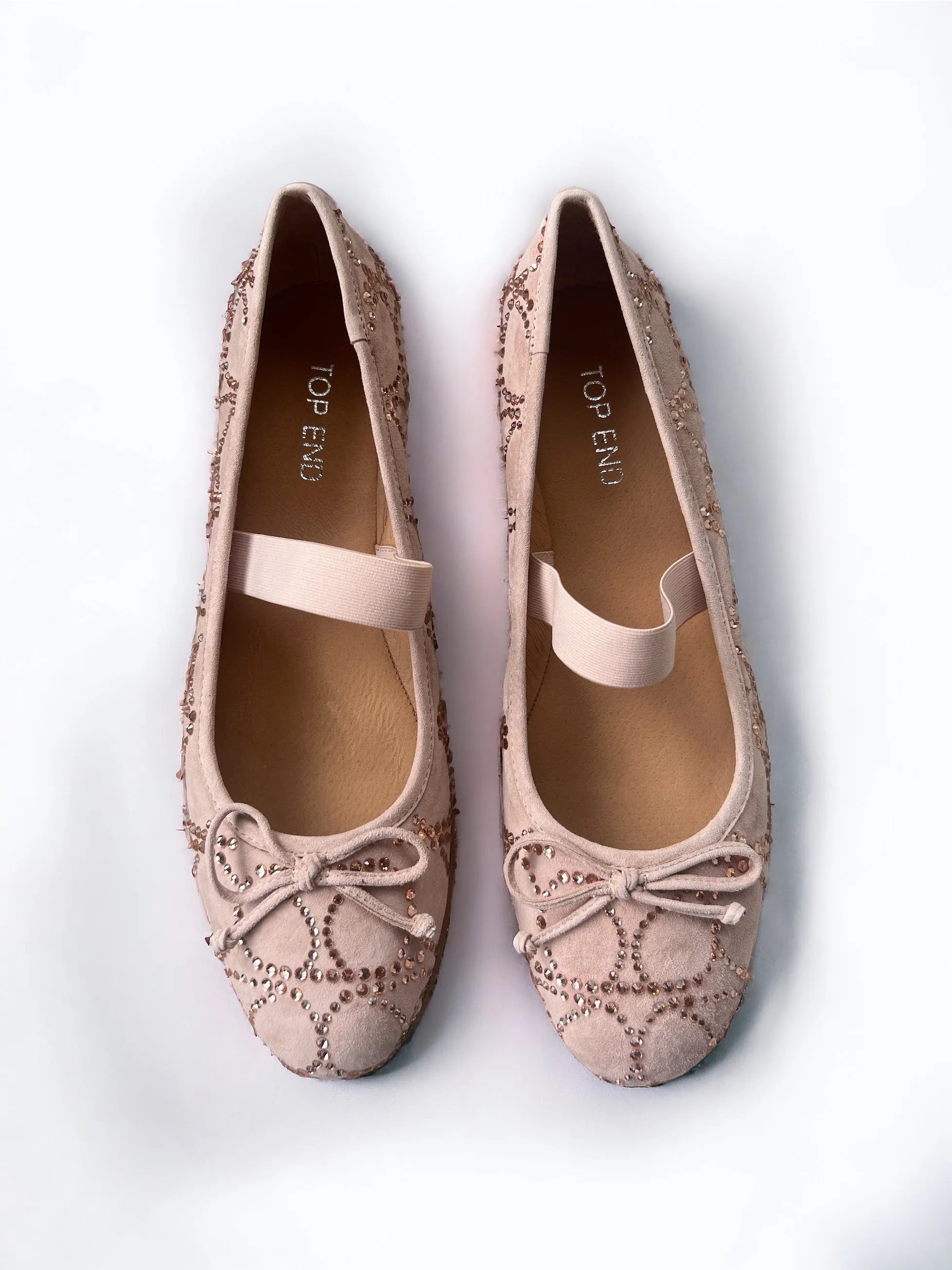 Top End Ballet Flats - Diamante