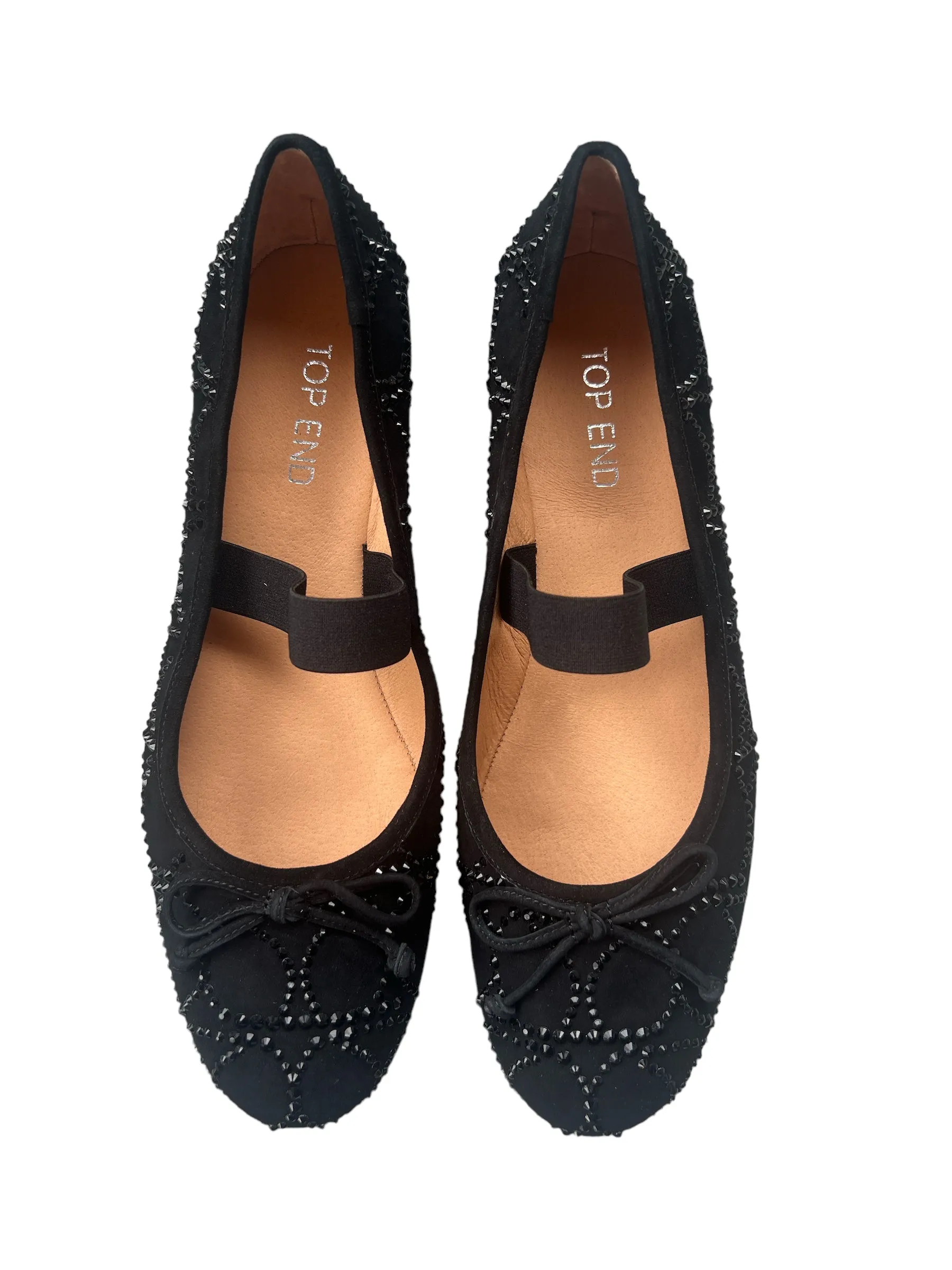 Top End Ballet Flats - Diamante