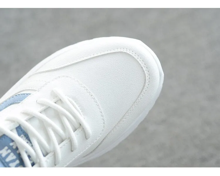 Women Sneakers Fashion Casual Shoes Woman Comfortable Breathable White Flats Female Platform Sneaker