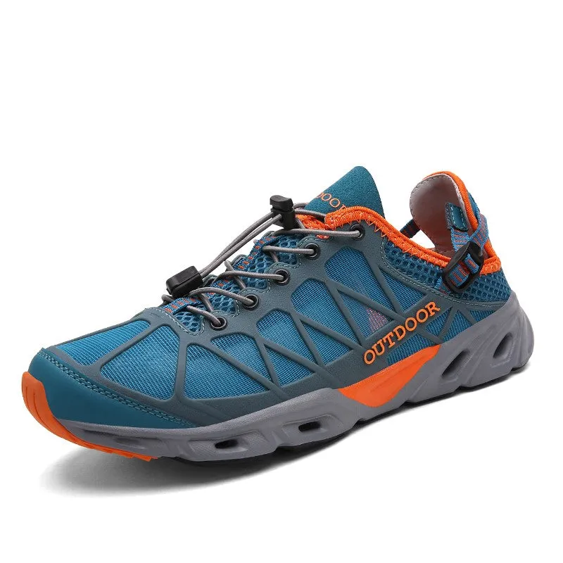 Women's breathable anti-skid stable outdoor hiking sneakers