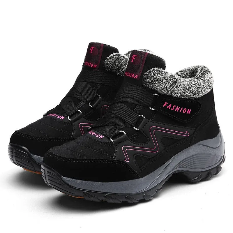 Women's winter villi thermal comfortable high top boots