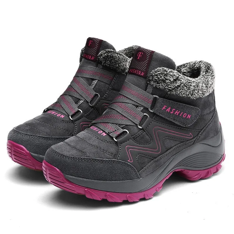 Women's winter villi thermal comfortable high top boots